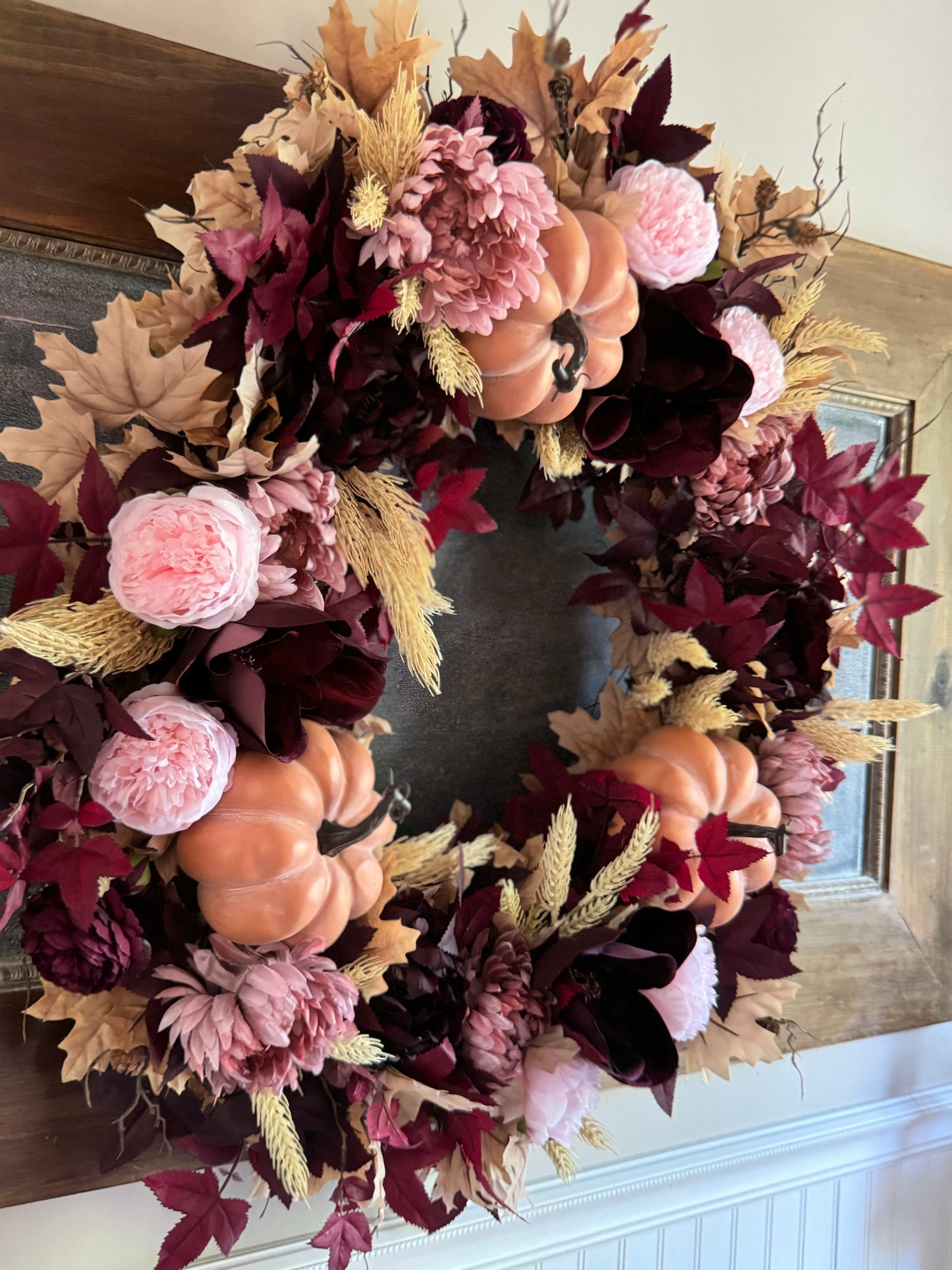 XLarge Romantic Fall Wreath