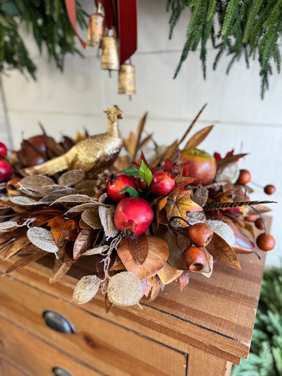 Gold Pheasant Centerpiece