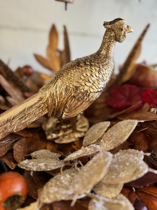 Gold Pheasant Centerpiece