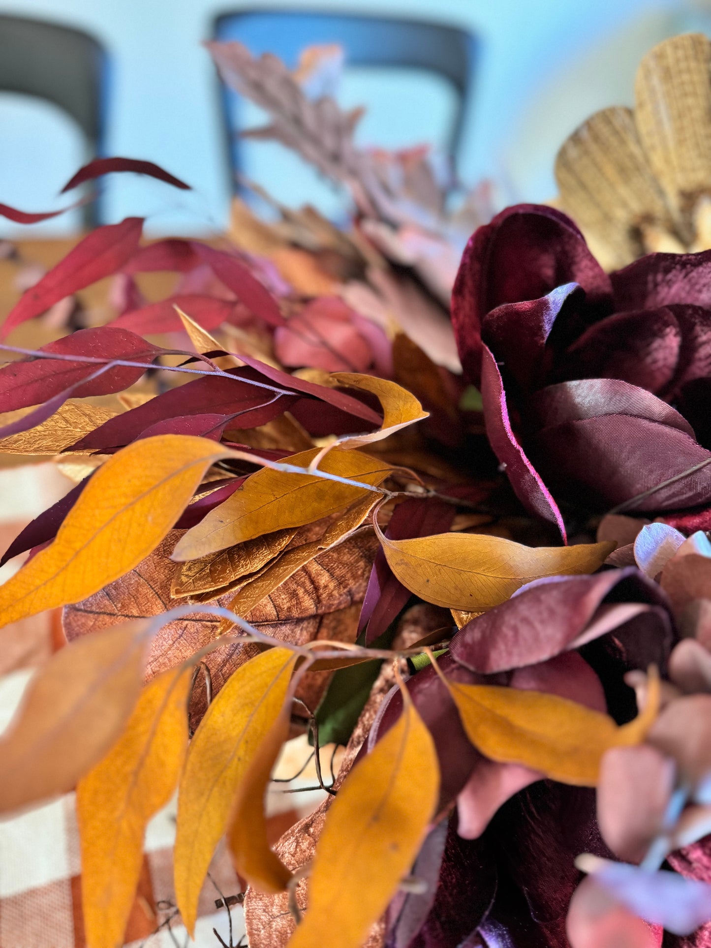 Cranberry Thanksgiving Centerpiece