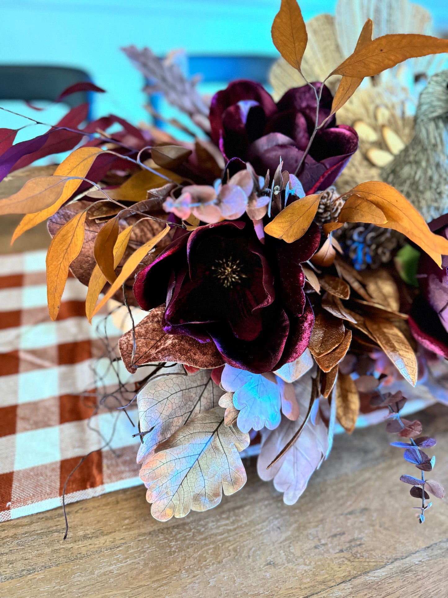 Cranberry Thanksgiving Centerpiece