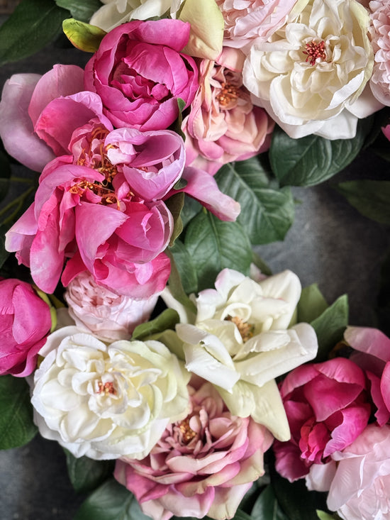 The Garden Rose Wreath