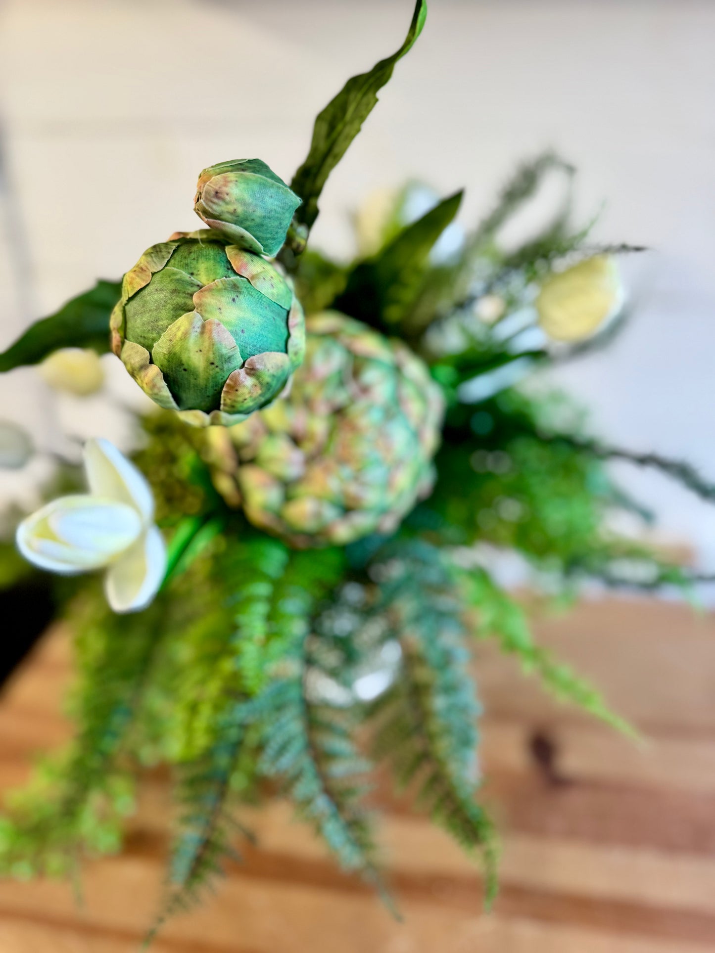 Succulent Artichoke Centerpiece