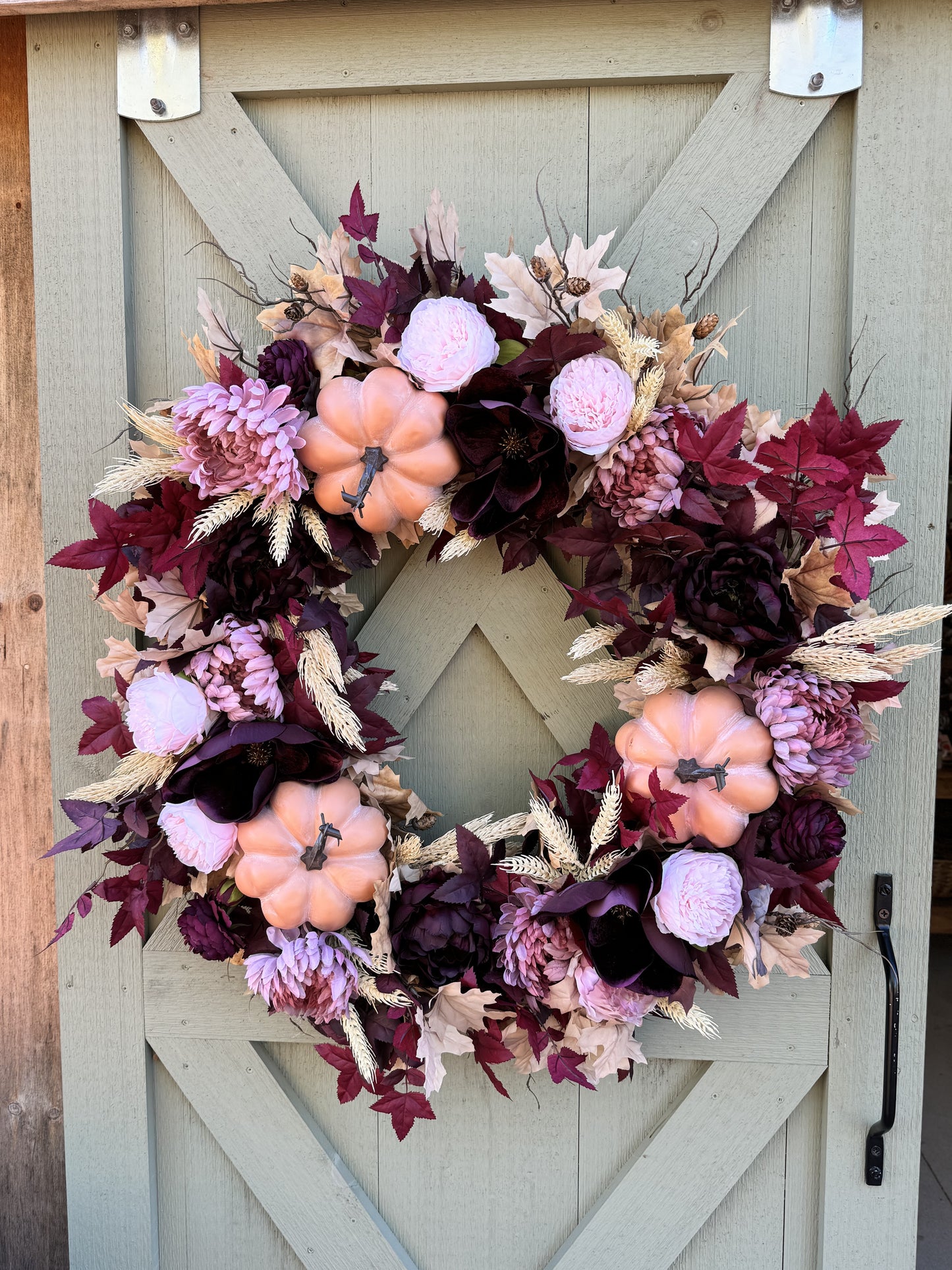 XLarge Romantic Fall Wreath