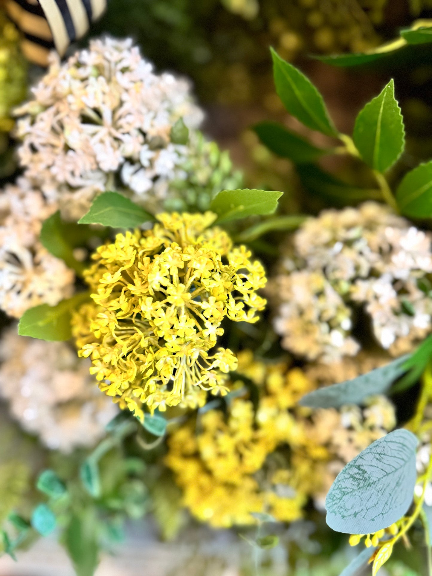 Snowball Hydrangea Wreath