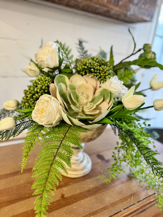 Succulent Artichoke Centerpiece