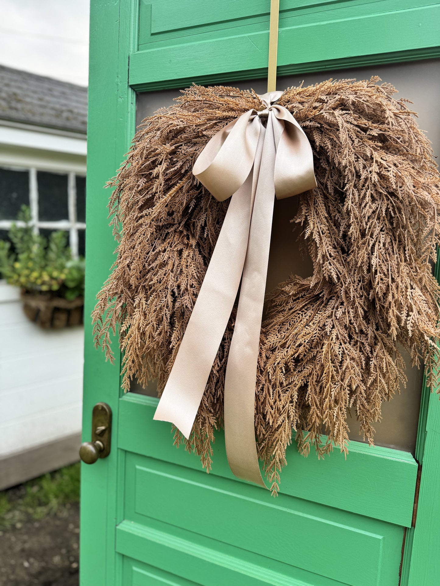 Fall Cedar Wreath