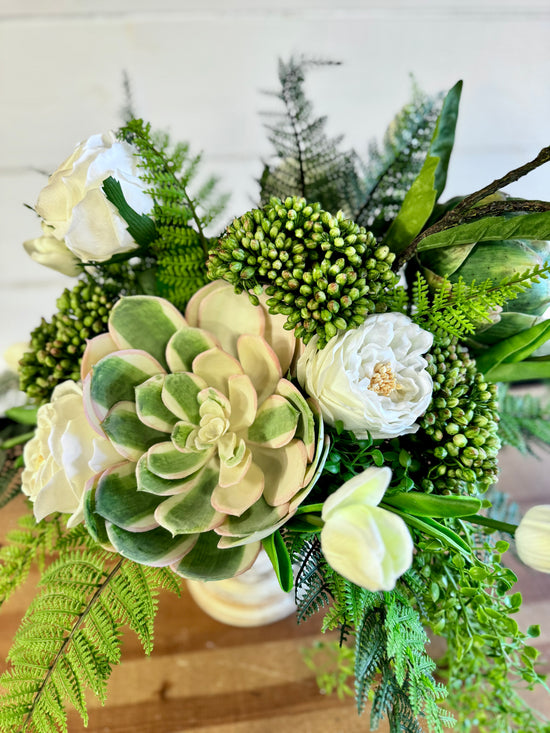 Succulent Artichoke Centerpiece