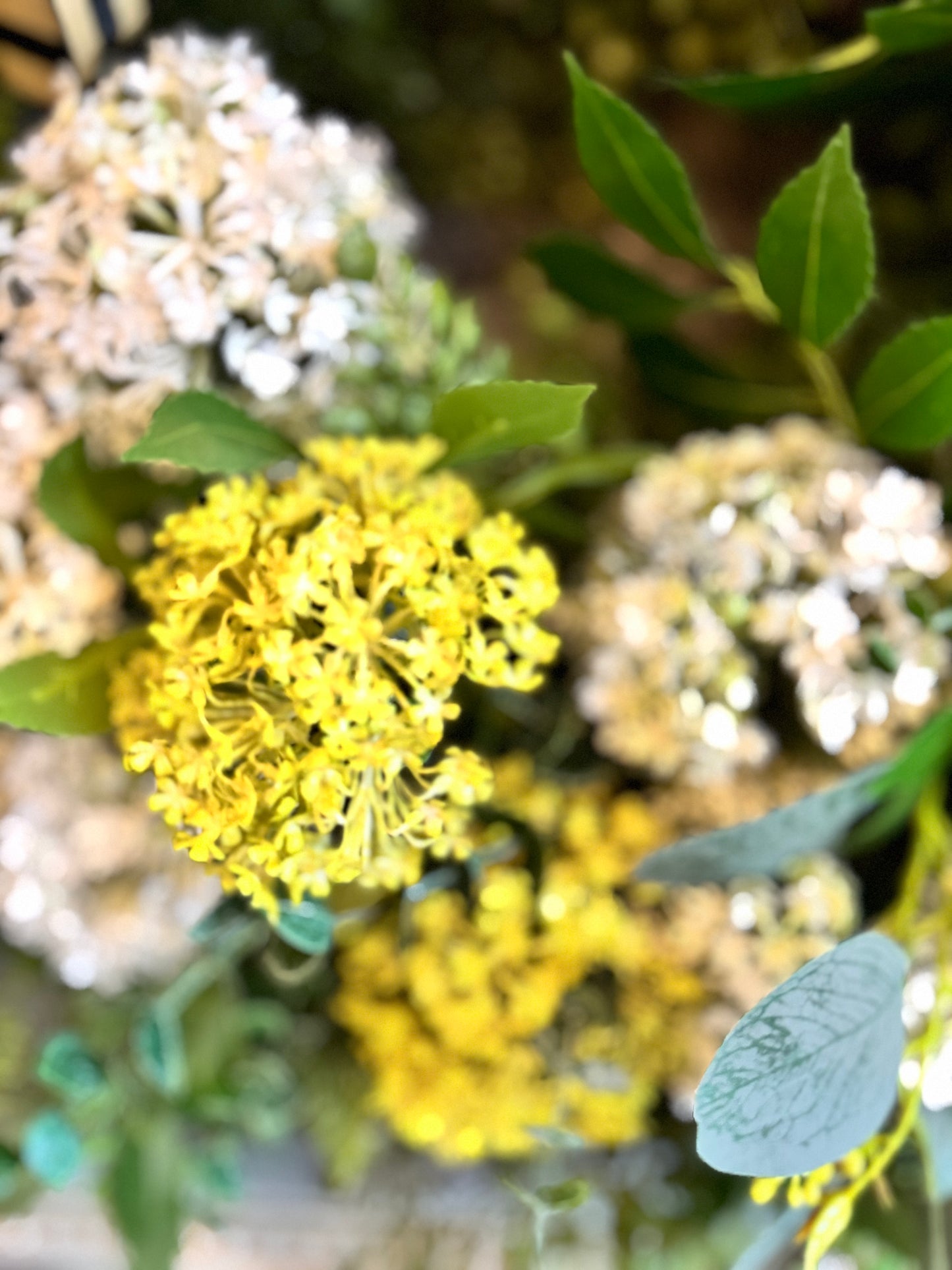 Snowball Hydrangea Wreath