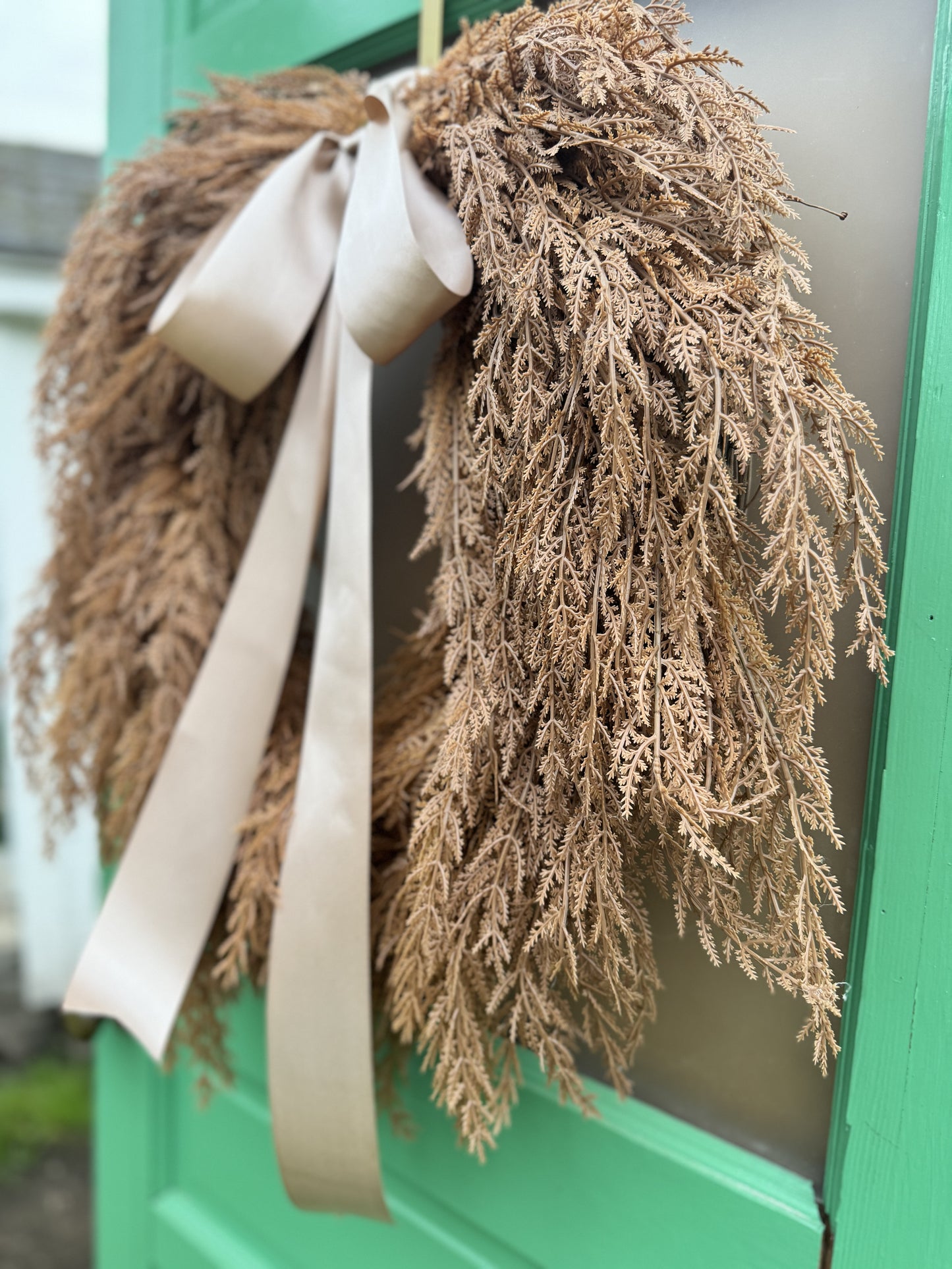 Fall Cedar Wreath