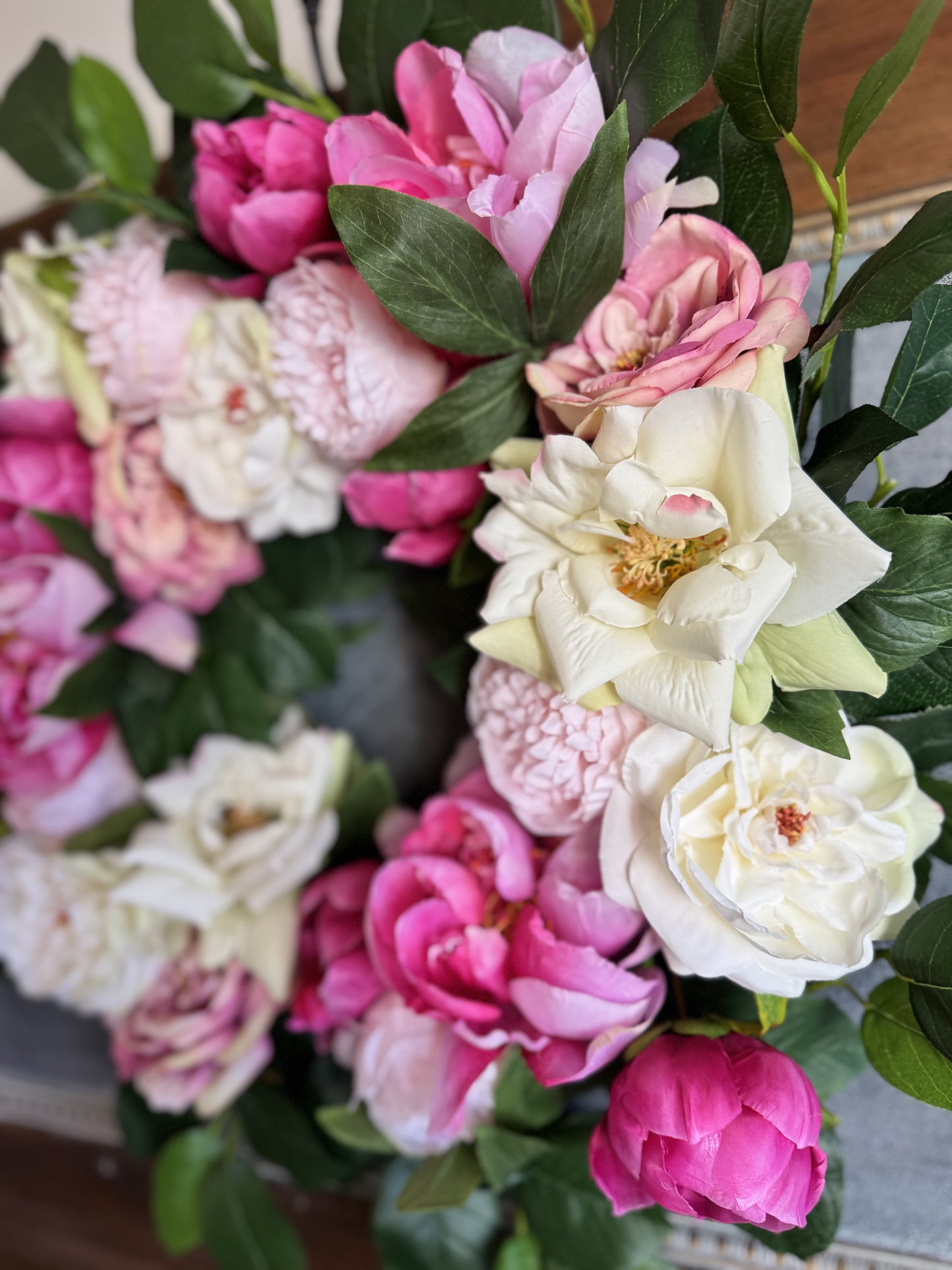 The Garden Rose Wreath