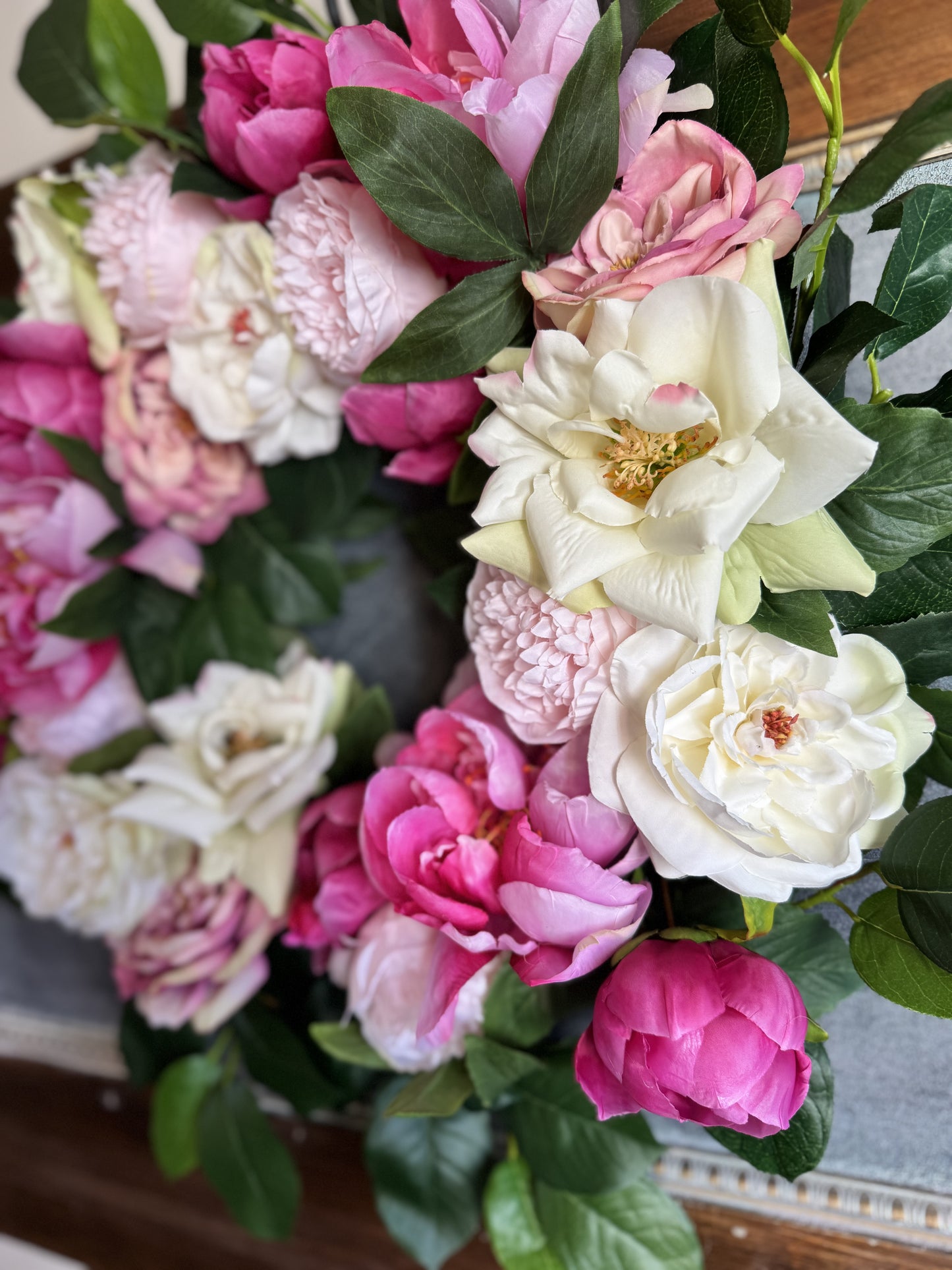 The Garden Rose Wreath