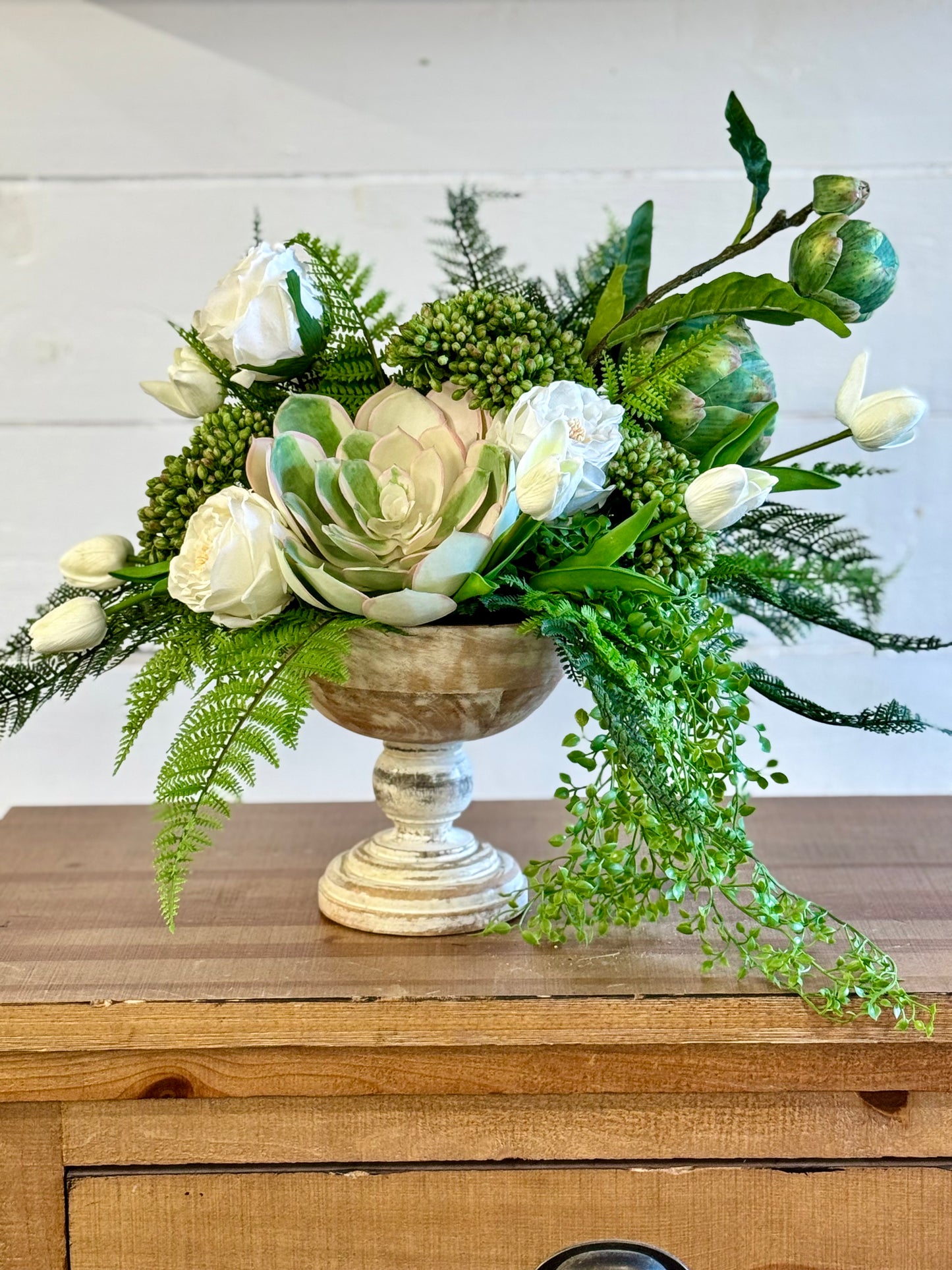 Succulent Artichoke Centerpiece