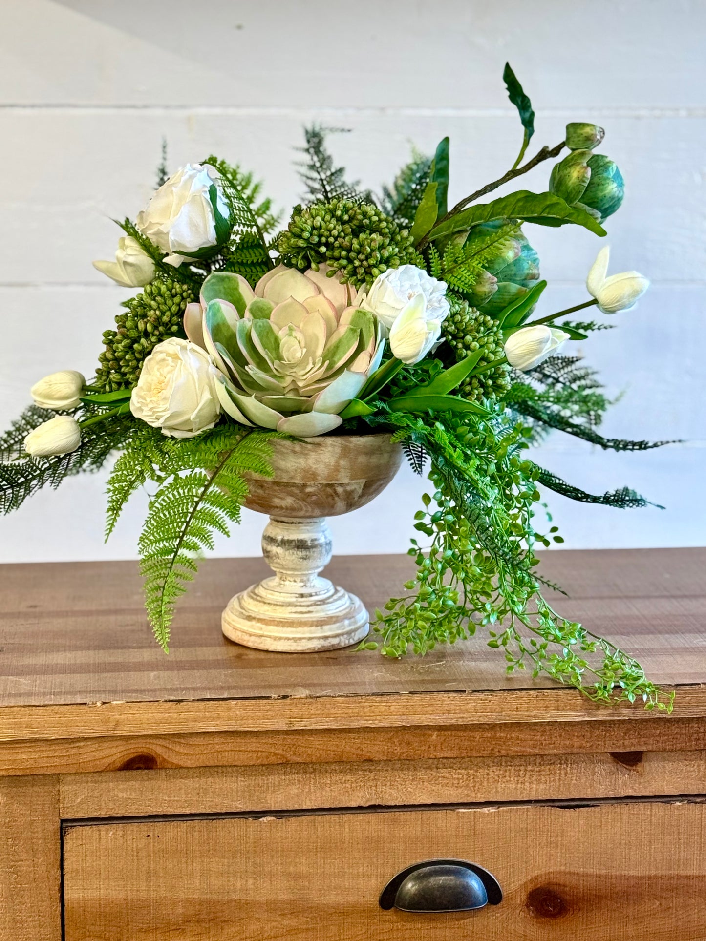 Succulent Artichoke Centerpiece