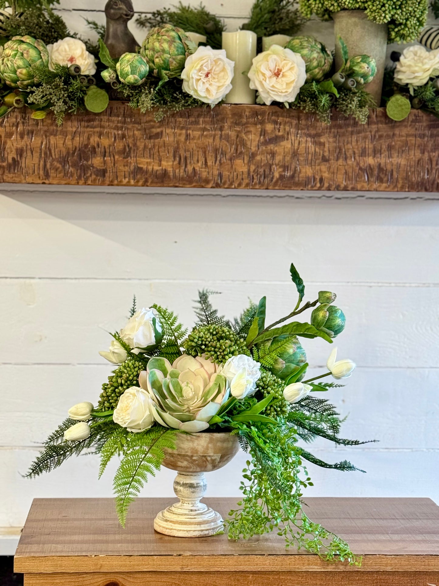 Succulent Artichoke Centerpiece