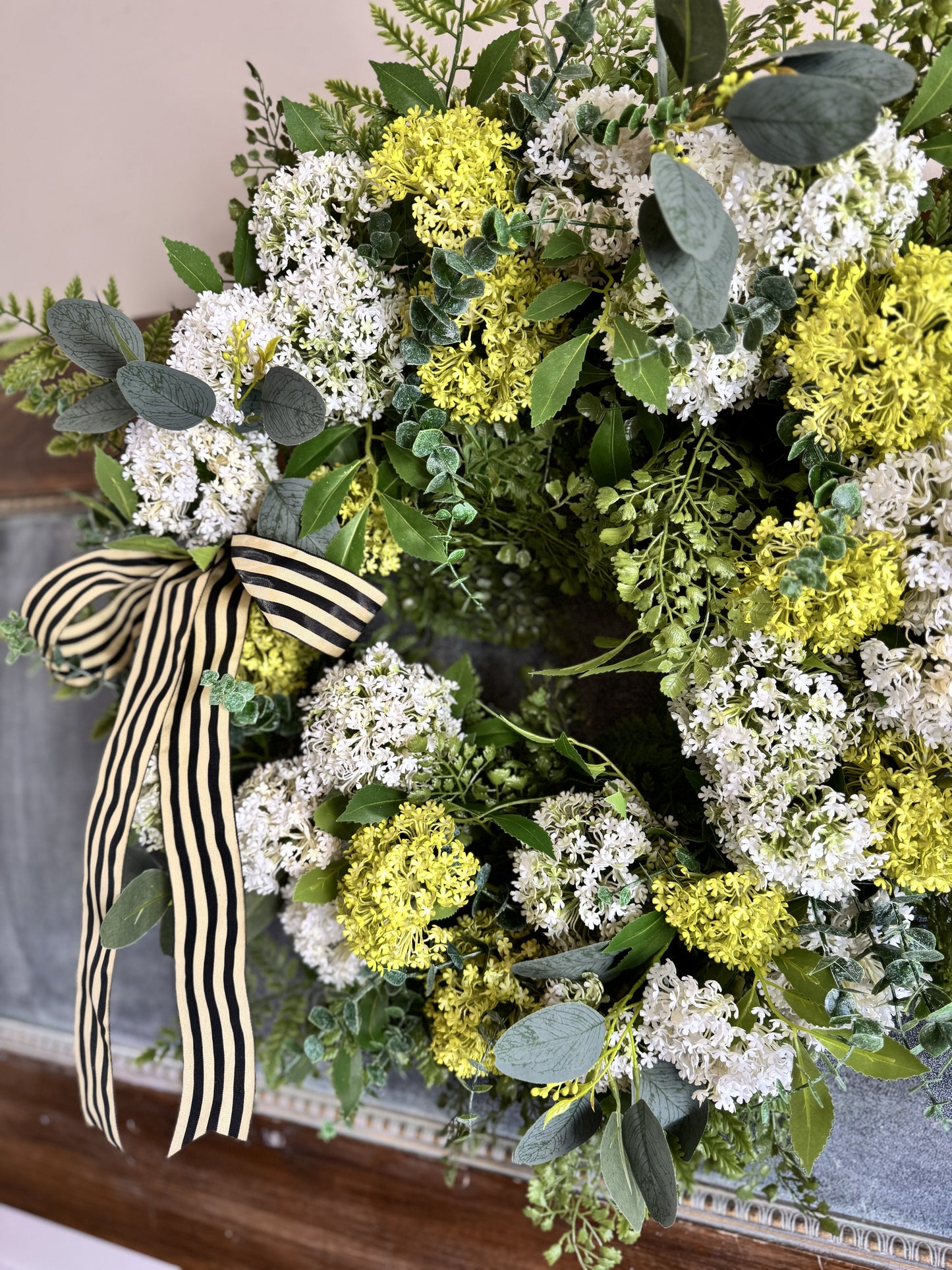 Snowball Hydrangea Wreath