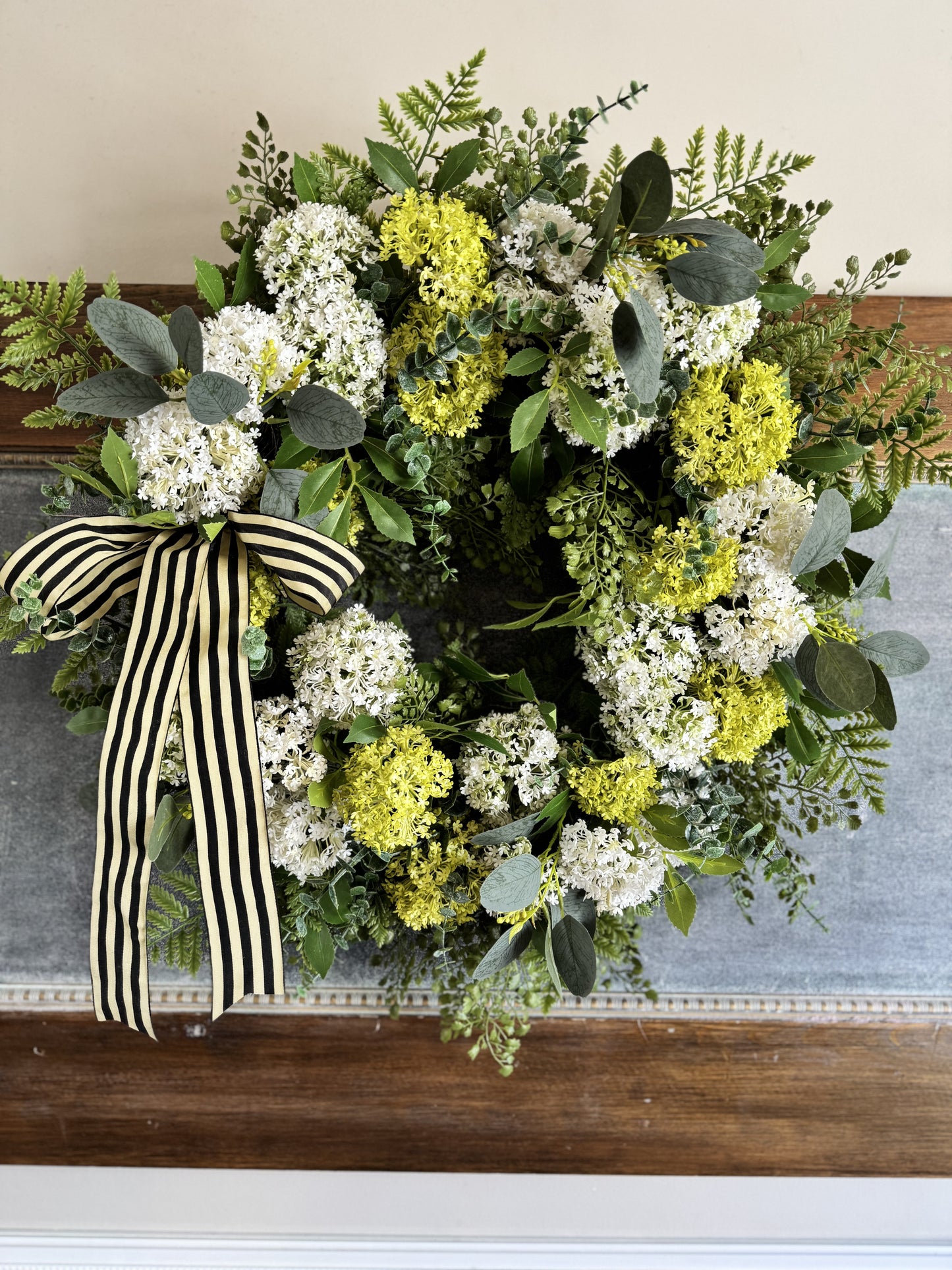 Snowball Hydrangea Wreath