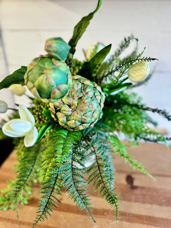 Succulent Artichoke Centerpiece