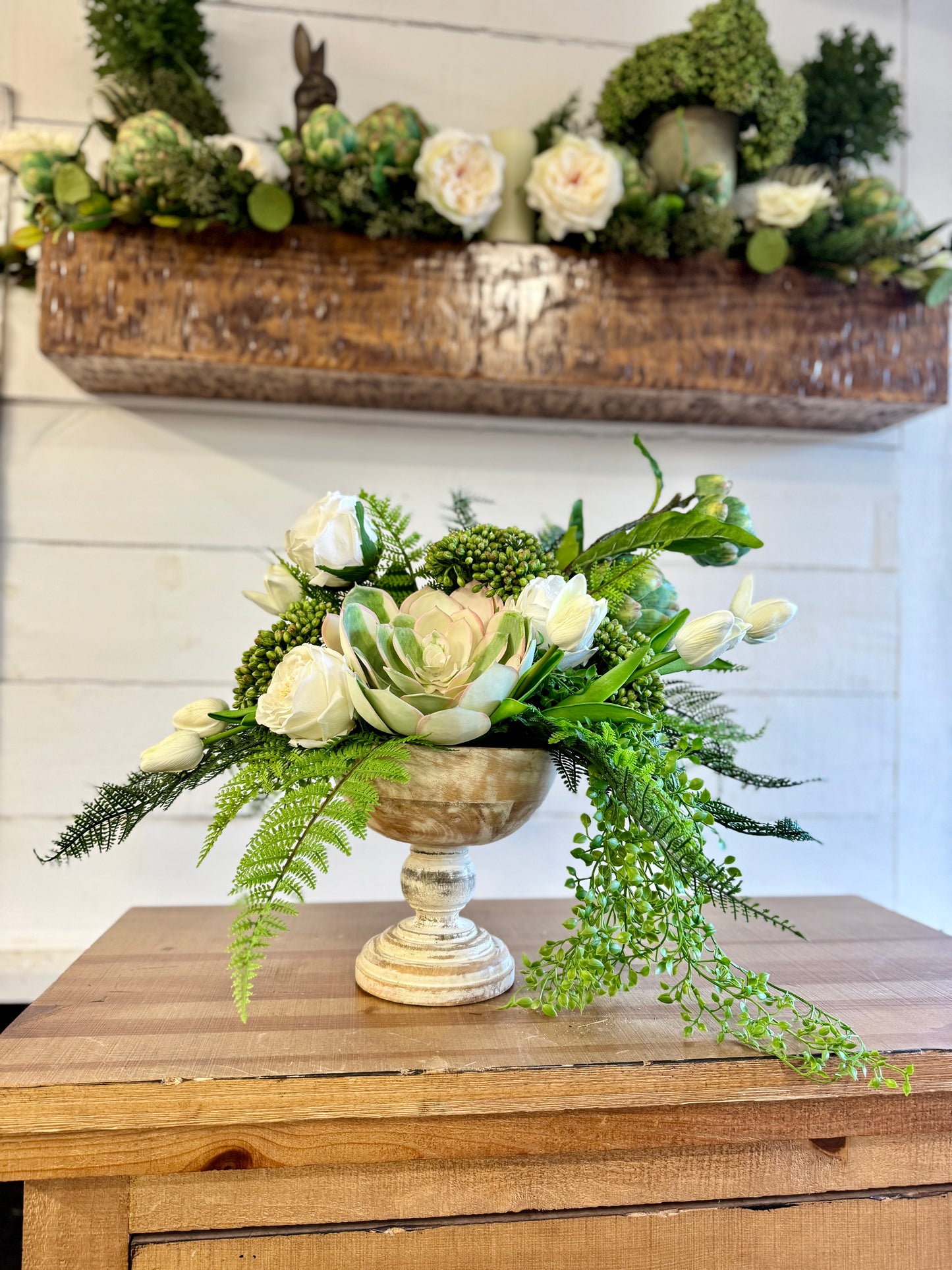 Succulent Artichoke Centerpiece