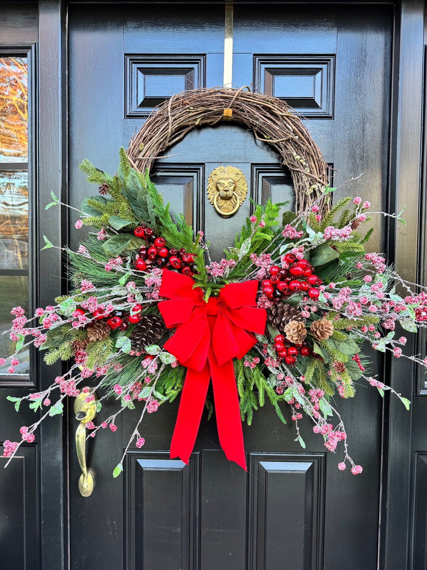 Snow Berry Wreath (2 sizes available)