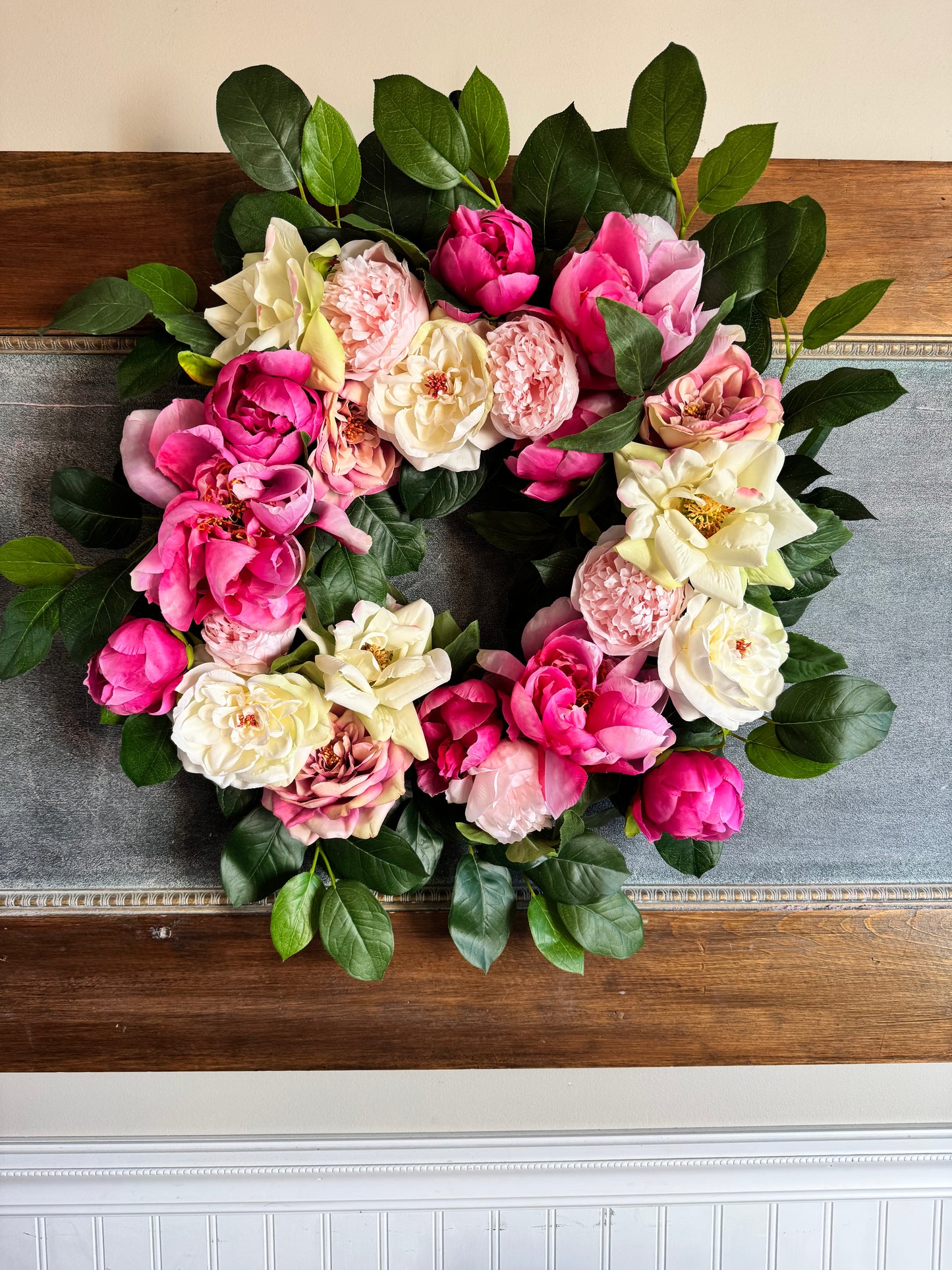 The Garden Rose Wreath