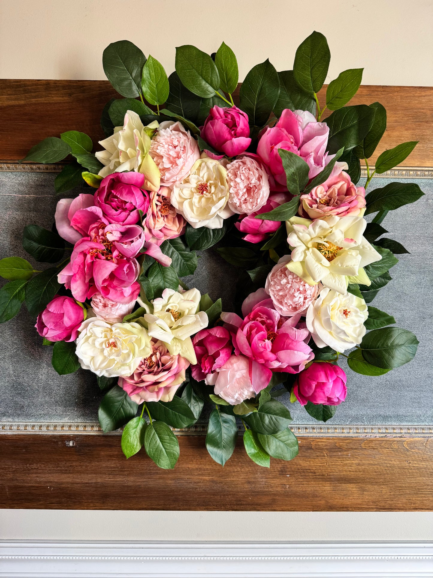 The Garden Rose Wreath