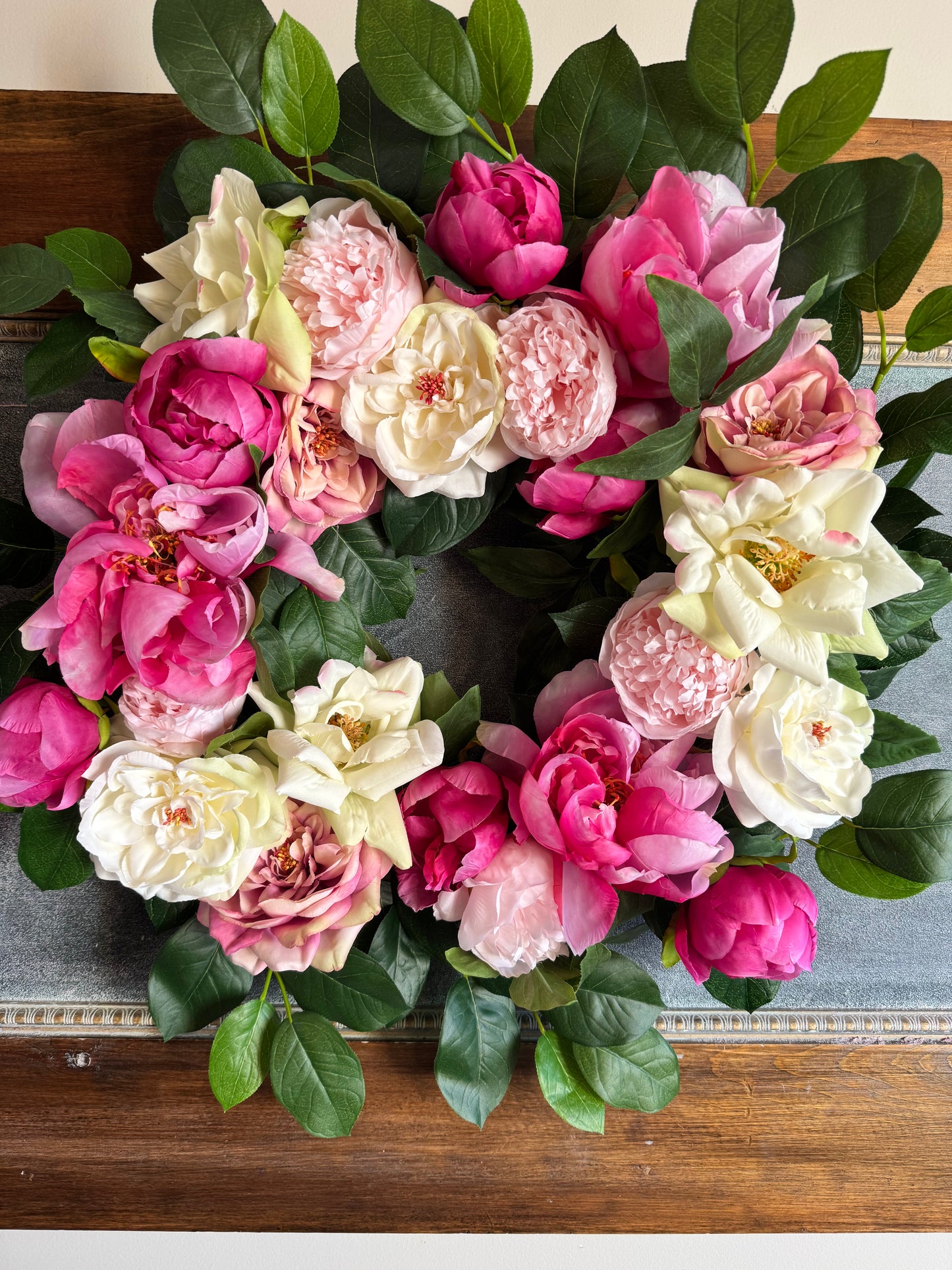 The Garden Rose Wreath