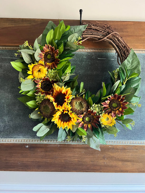 The Sunflower Wreath