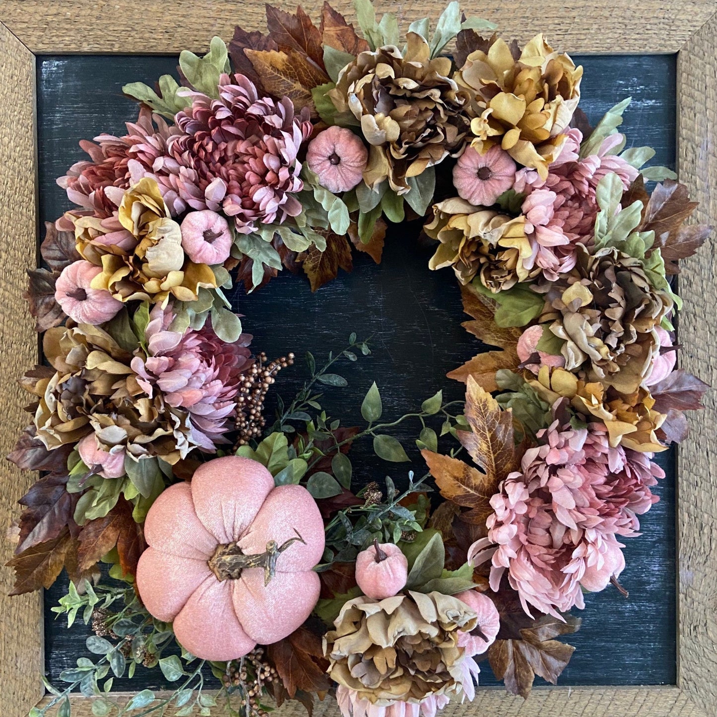 NEW! Blushing Autumn Wreath